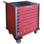 8 Drawer Jumbo Trolley With 437PC Tools Red