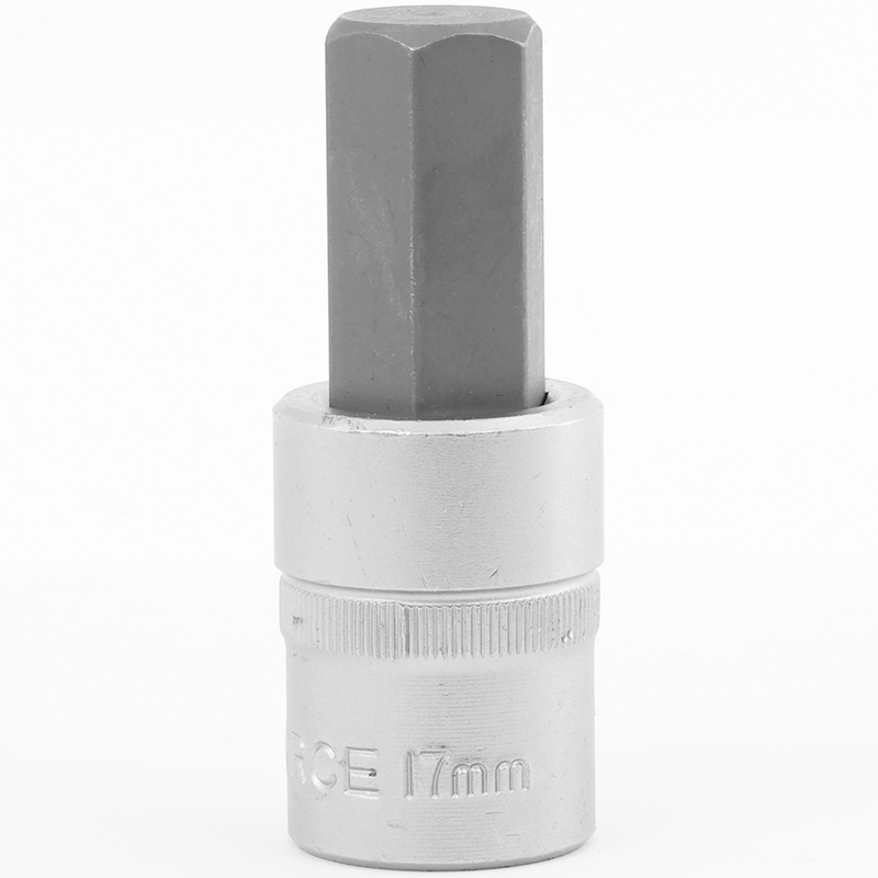 34407017_001__83289.1698654027.png 1/2" Drive Hex Socket Bit 17MM 55MM Length - Image 1
