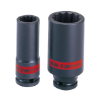 1/2" Drive Deep Impact Socket 1" 12PT