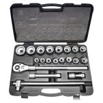 20PC 3/4" Drive 12PT Socket Set 19–50MM