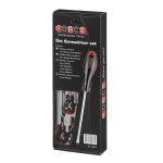 9PC Screwdriver Set Slotted & Phillips (+/-) - Professional Flat & Cross Head Screwdriver Kit