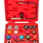 Cooling System & Radiator Cap Pressure Test Kit - Automotive Coolant Leak Tester