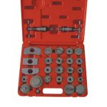 27PC Motorcycle Brake Piston Removing Tool – Bike Universal Brake Caliper Piston Extractor Kit